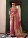 Maheshwari Silk By Astita Tissue Silk With Designer Border Saree